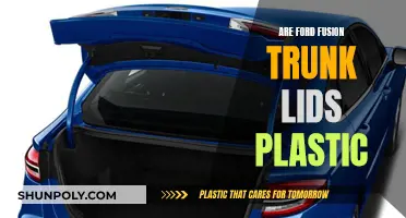 Trunk Material Mystery: Fusion's Plastic Lid