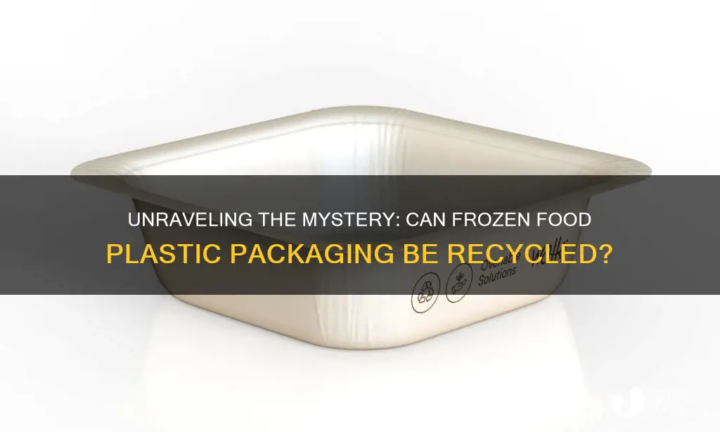 are frozen food plastic packages recyclable