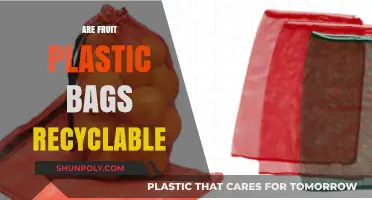 Fruit Plastic Bags: Are They Recyclable?