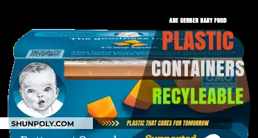 Gerber Baby Food Containers: Are They Recyclable?
