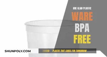Glad Plastic Ware: Free of BPA, Safe to Use