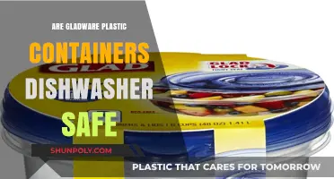 Gladware Plastic Containers: Dishwasher-Safe?