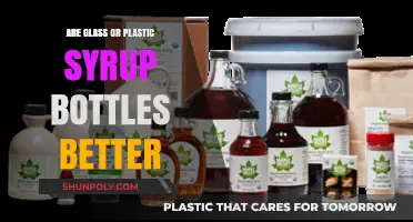 Glass vs. Plastic Syrup Bottles: Which Option is Superior?