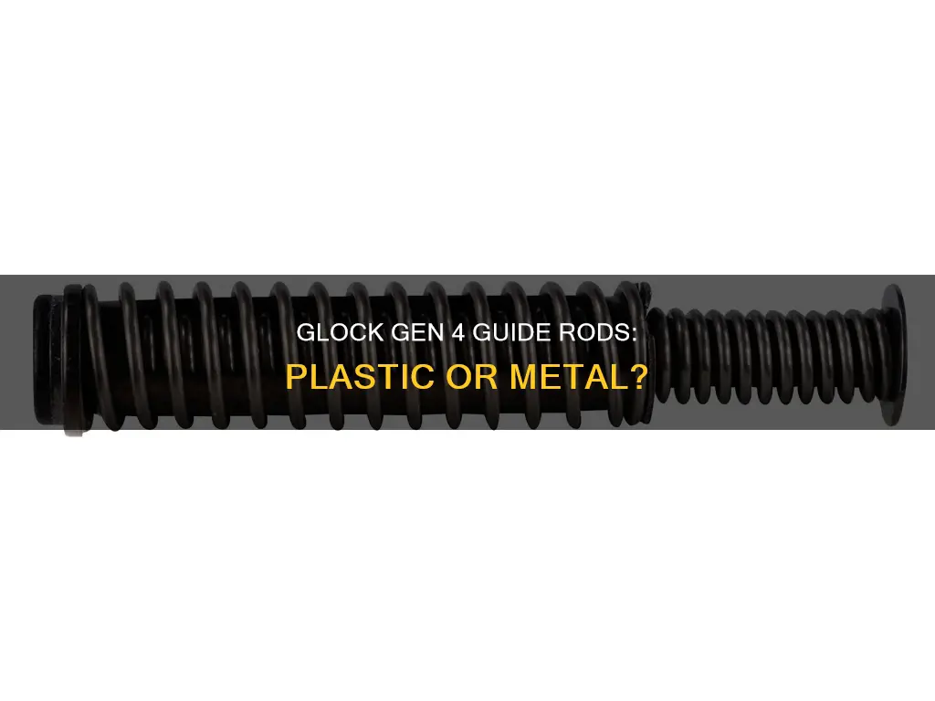 are glock gen 4 guide rods plastic