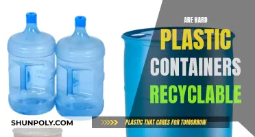 Unraveling the Mystery: Can Hard Plastic Containers Be Recycled?