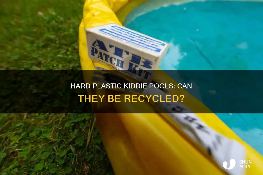 are hard plastic kiddie pools recyclable