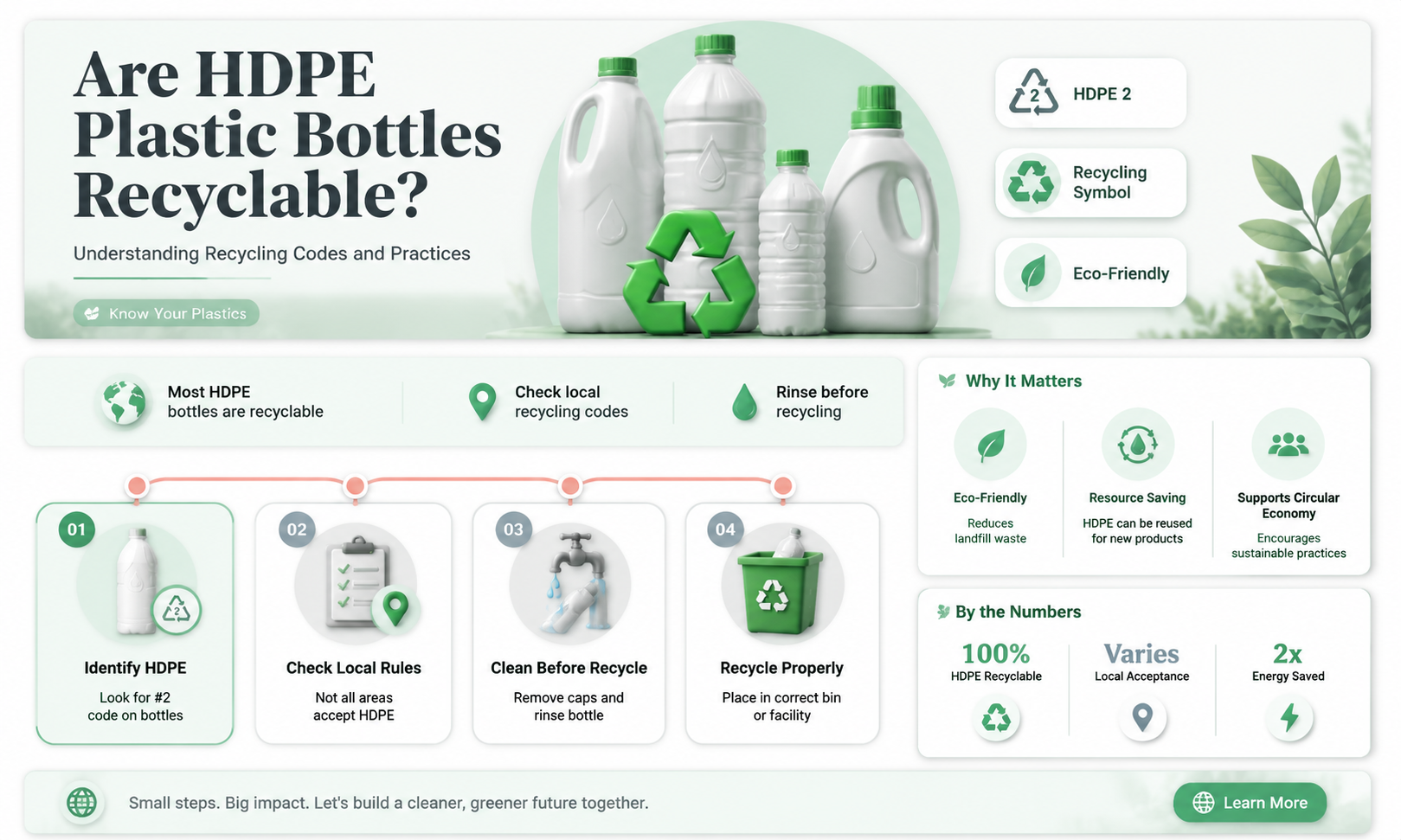 are plastic bottles 2 hdpe recyclable