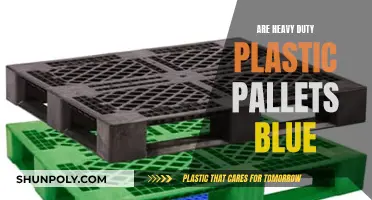 Plastic Pallets: Why Are Heavy-Duty Ones Blue?