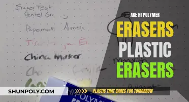 Hi-Polymer Erasers: Plastic or Not?
