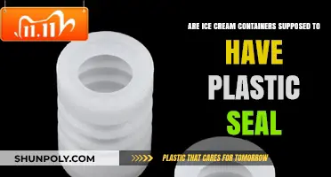 Why Plastic Seals on Ice Cream Containers Matter