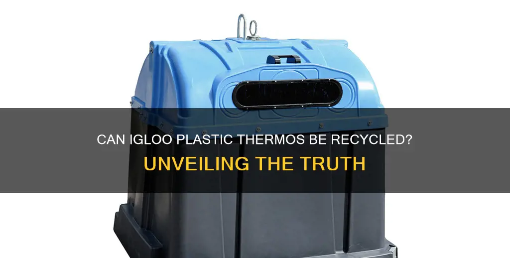 are igloo plastic thermos recyclable