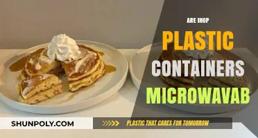 Microwaving IHOP Plastic Containers: Safe or Not?