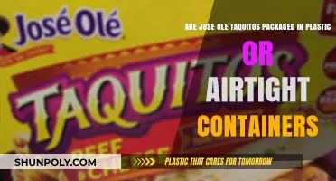 Jose Ole Taquitos: Plastic or Airtight Containers?