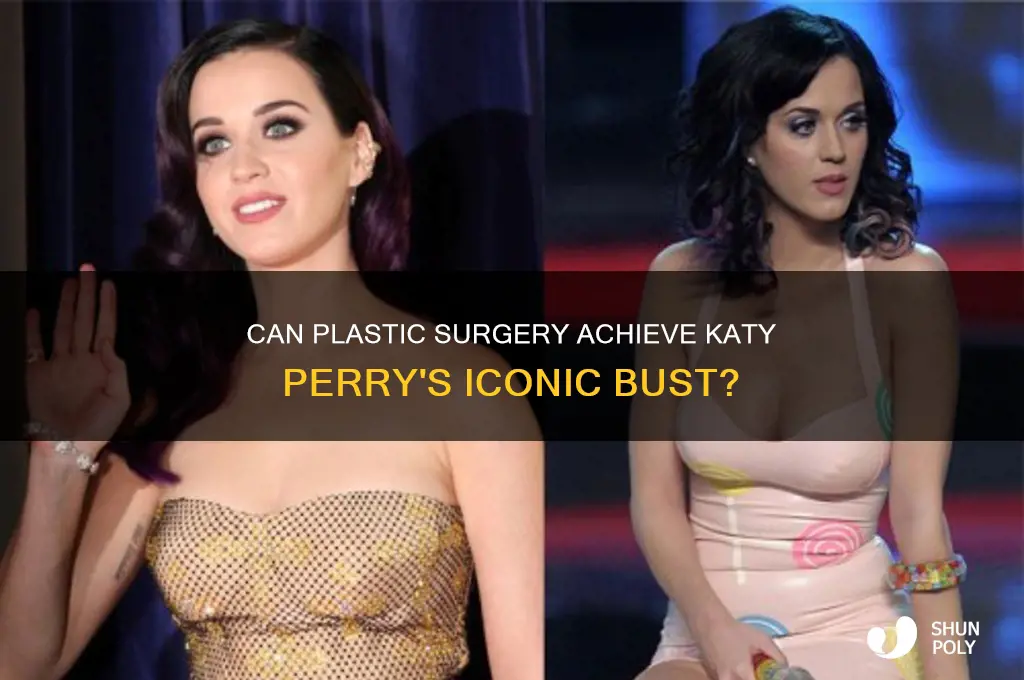 are katy perry tits attainable through plastic surgery