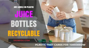 Can Plastic Juice Bottle Labels Be Recycled? A Comprehensive Guide