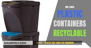 Unraveling the Mystery: Can Giant Plastic Containers Be Recycled?