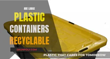 How Eco-Friendly Are Large Plastic Containers?