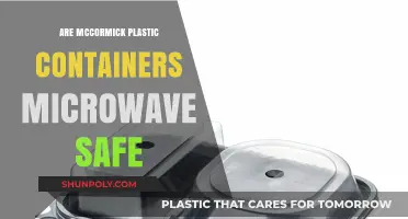 Microwaving McCormick Plastic Containers: Safe or Not?