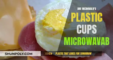 McDonald's Plastic Cups: Safe for Microwave Use?