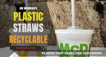 McDonald's Plastic Straws: The Recycling Conundrum