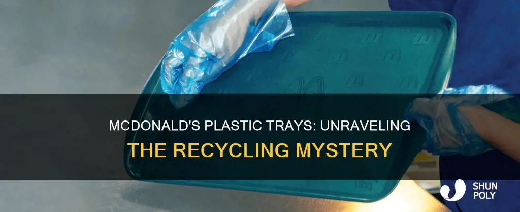 are mcdonalds plastic trays recyclable