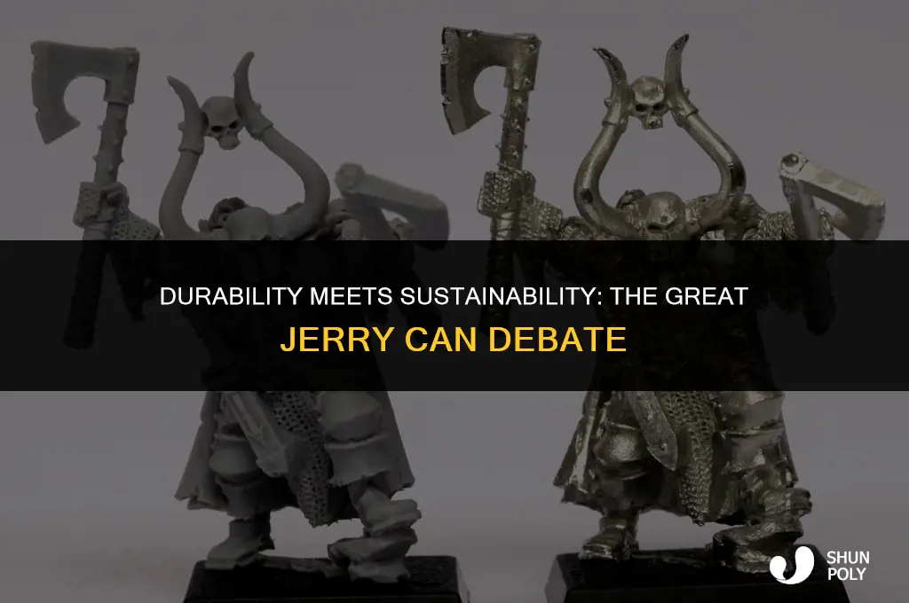 are metal jerry cans better than plastic
