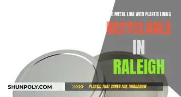 Recycling Metal Lids with Plastic Lining: A Raleigh Guide