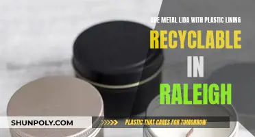 Recycling in Raleigh: Metal Lids, Plastic Linings, What's Allowed?