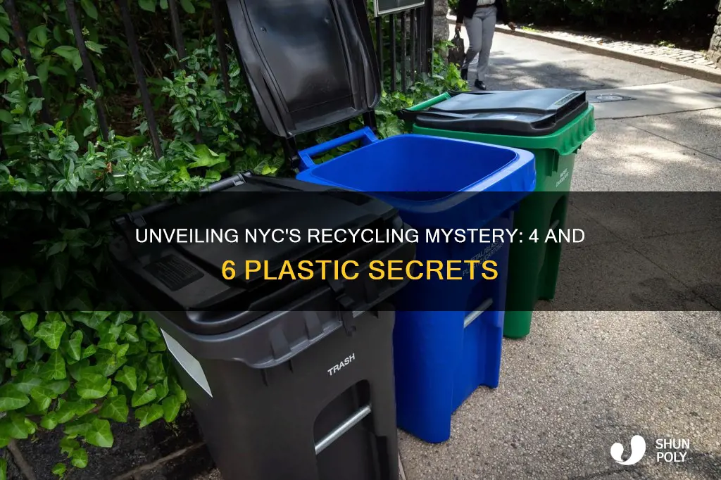 are number 4 and 6 plastics recycled in nyc