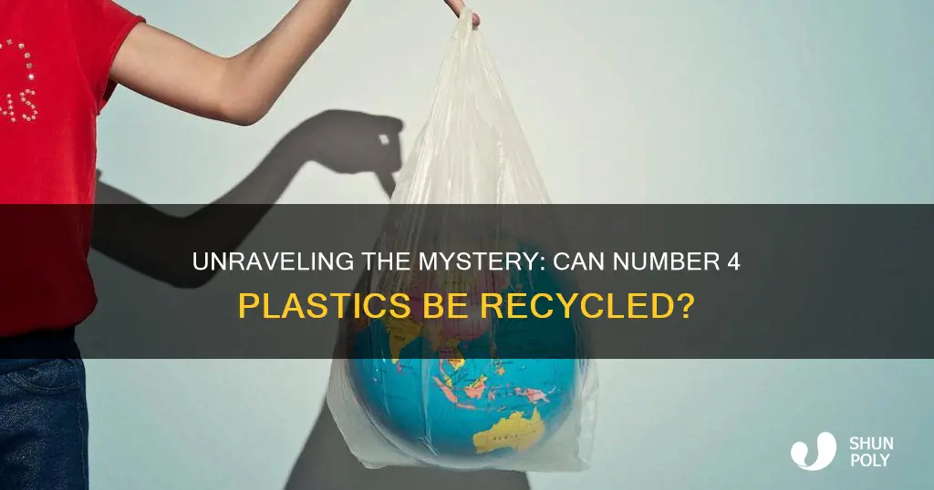 are number 4 plastics recyclable