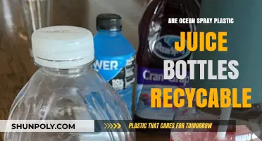 Are Ocean Spray Plastic Juice Bottles Recyclable? A Green Guide