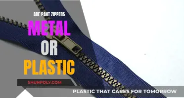 The Mystery of Pant Zippers: Metal or Plastic?