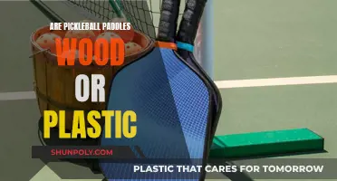 Pickleball Paddle Materials: Wood vs. Plastic