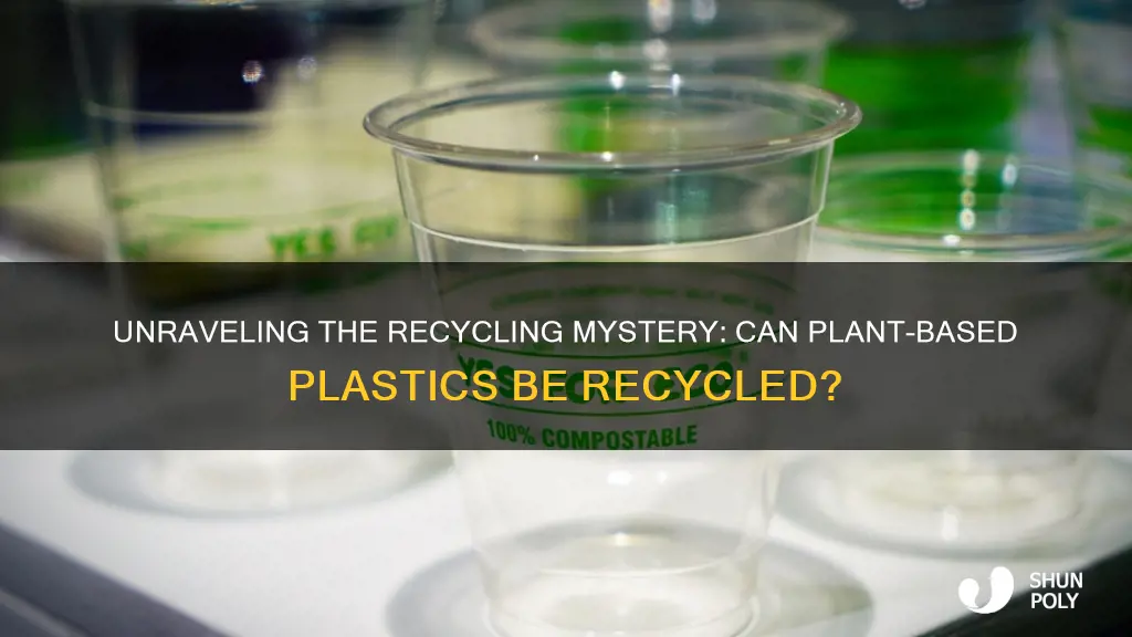 are plant based plastics recyclable