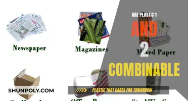 Combining Plastics: Are Types 1 and 2 Mixable?