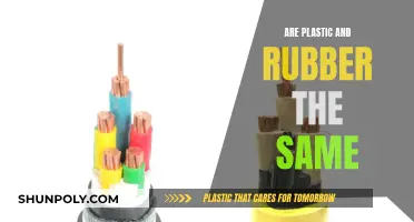 The Difference Between Plastic and Rubber