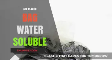 Plastic Bags: Water Soluble or Not?