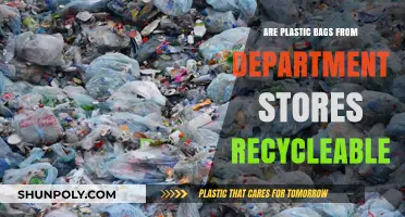 Department Store Plastic Bags: Are They Recyclable?