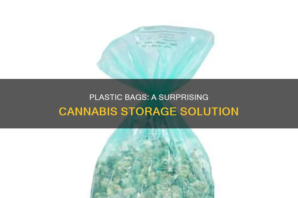 are plastic bags used for majuanna