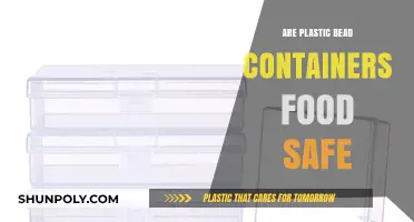 Plastic Bead Containers: Safe for Food?