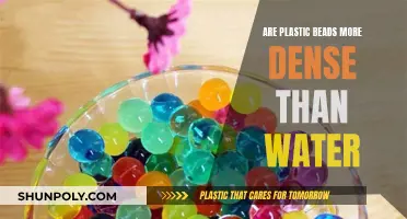 Plastic Beads: More Dense Than Water?