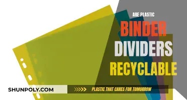 Unraveling the Mystery: Can Plastic Binder Dividers Be Recycled?