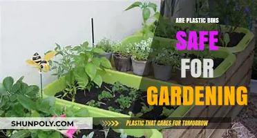 Gardening with Plastic Bins: A Safe and Sustainable Choice?