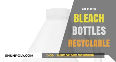 Can Plastic Bleach Bottles Be Recycled? A Comprehensive Guide