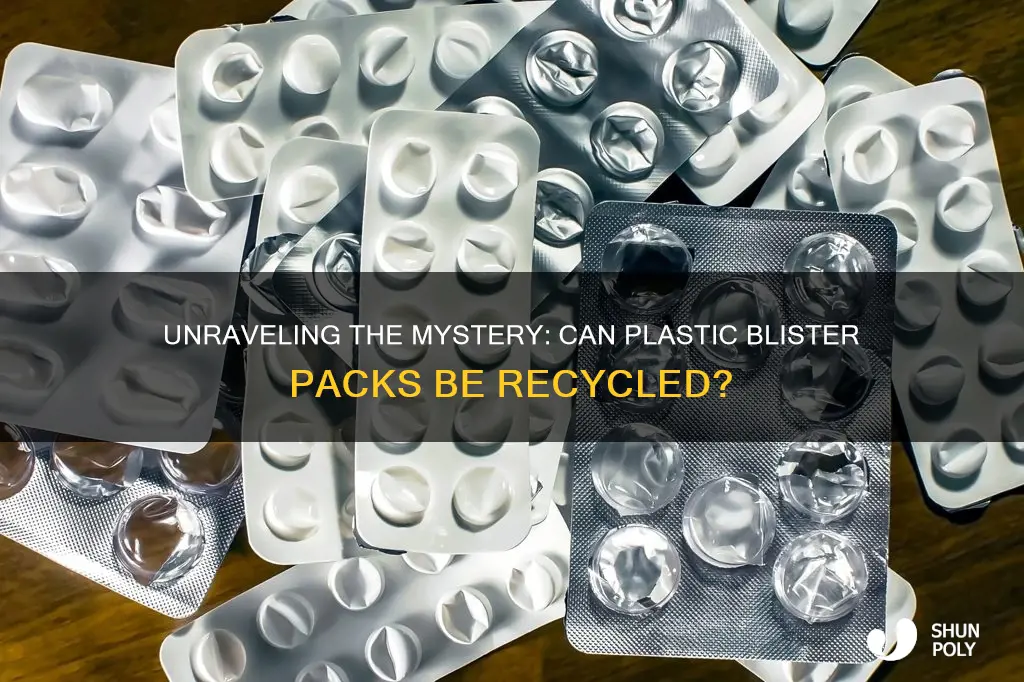 are plastic blister packs recyclable