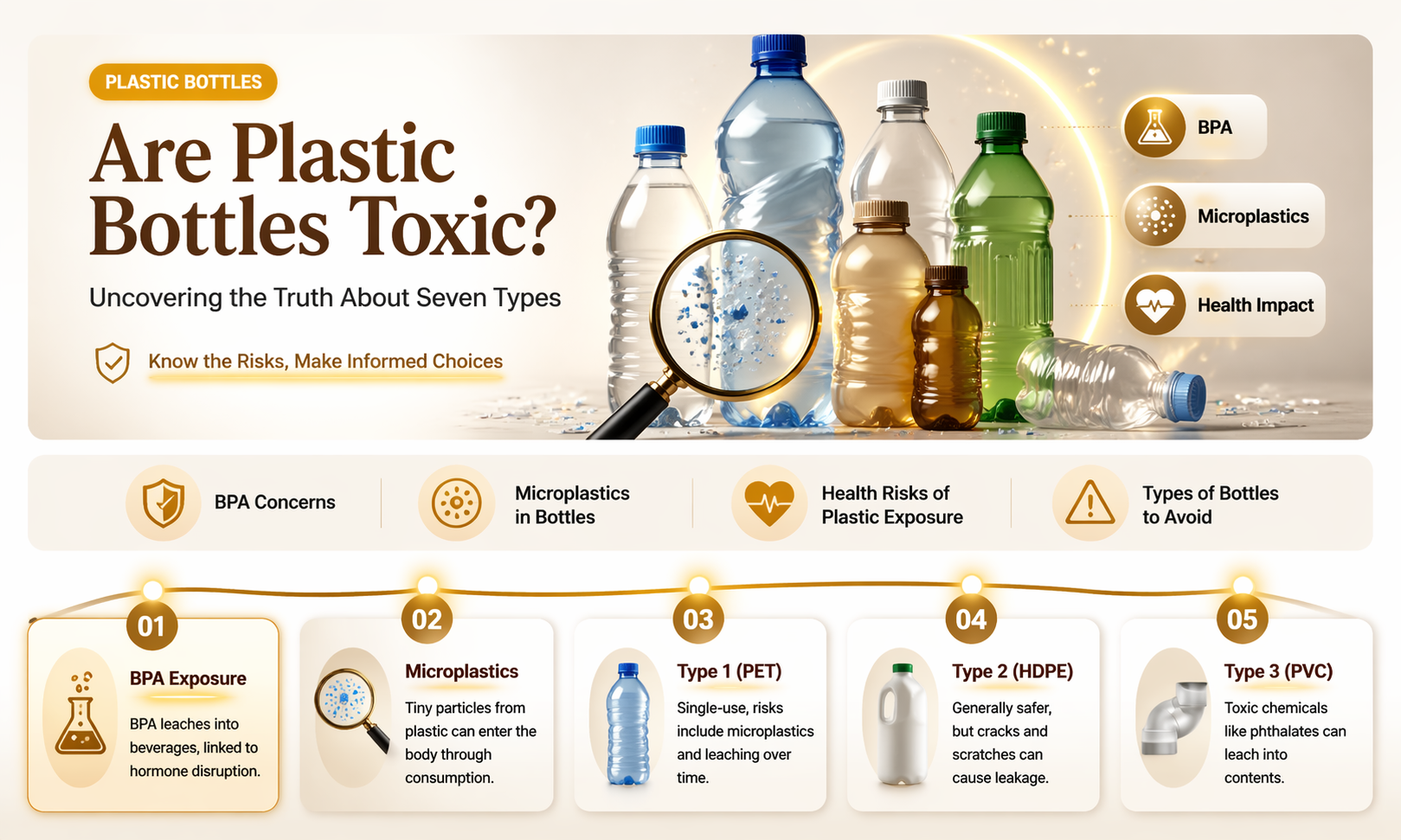 are 7 plastic bottles toxic