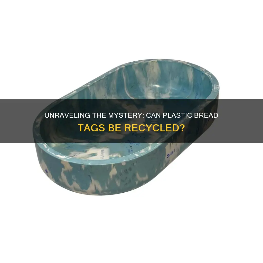 are plastic bread tags recyclable