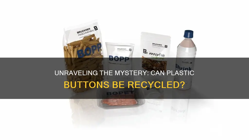 are plastic buttons recyclable