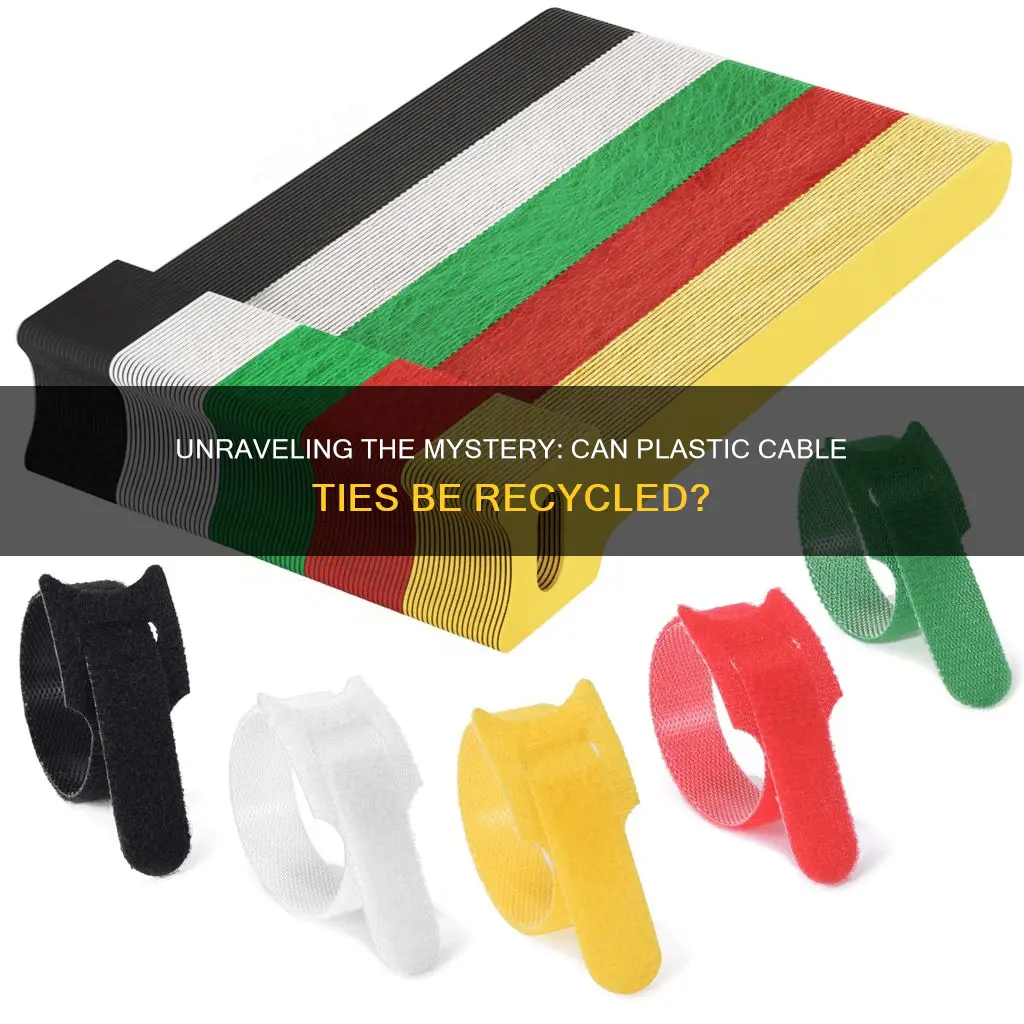 are plastic cable ties recyclable