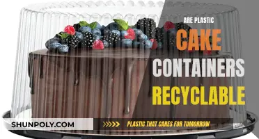 Unraveling the Mystery: Can Plastic Cake Containers Be Recycled?